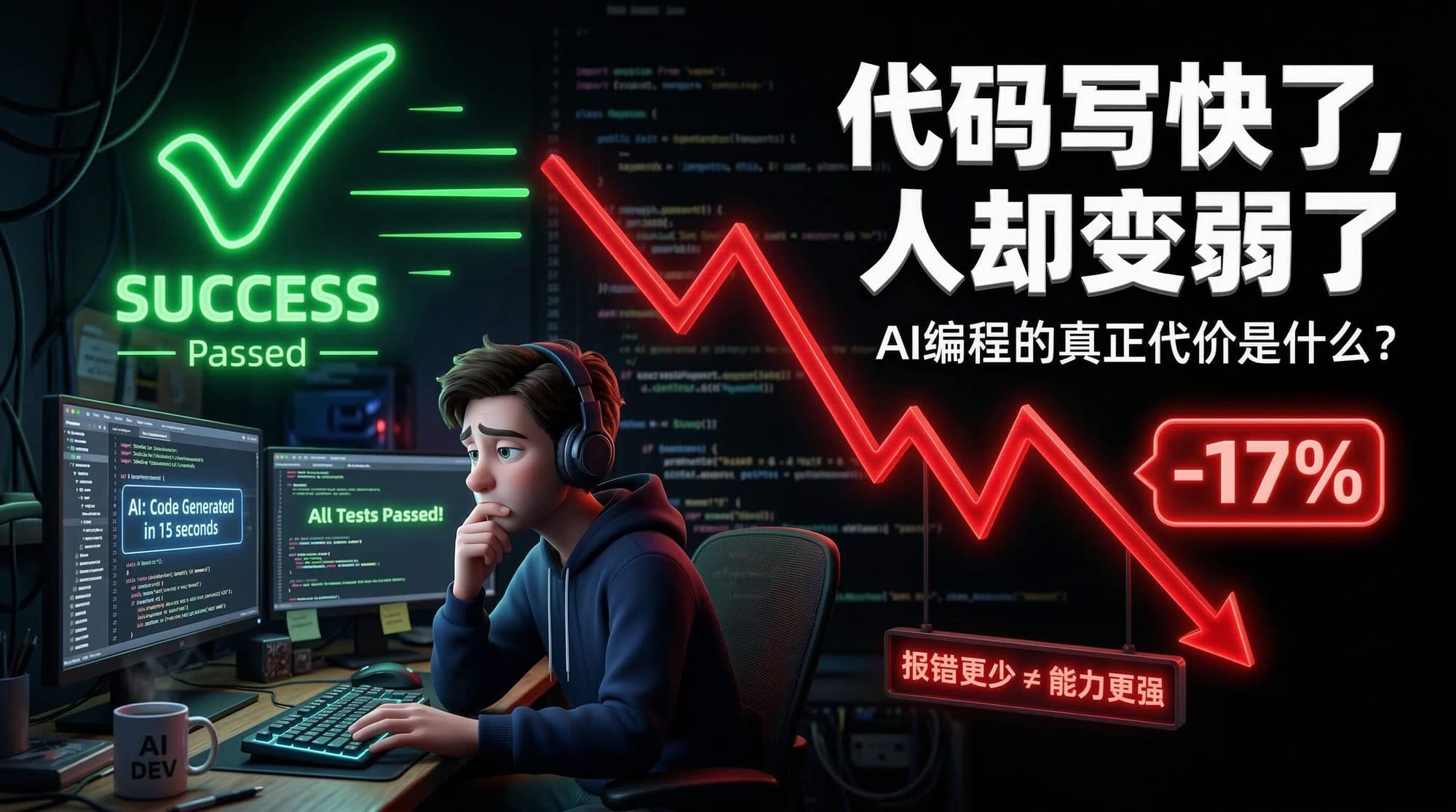 AI 如何影响程序员的技能形成：arXiv 2601.20245 深度解读