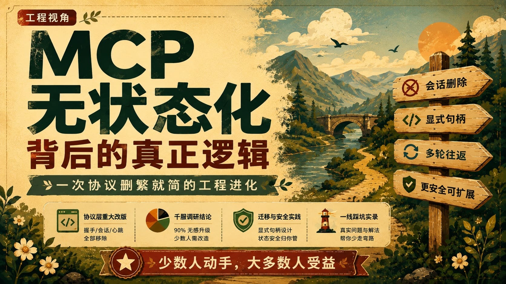 MCP无状态化背后的真正逻辑配套资源包