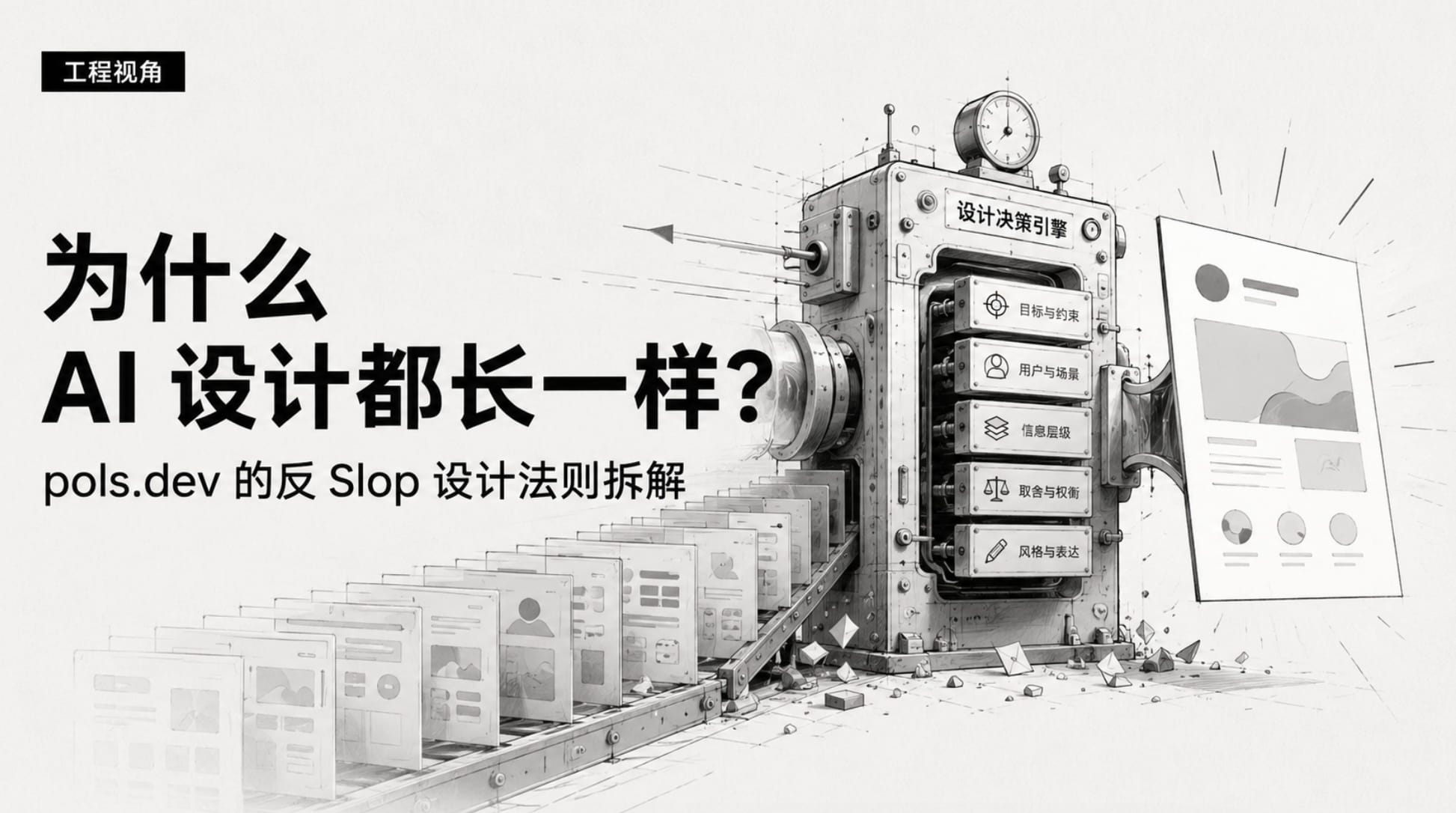 反 AI 垃圾设计法则——每次都要读