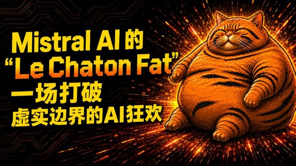Mistral AI 的"Le Chaton Fat"一场打破虚实边界的AI狂欢